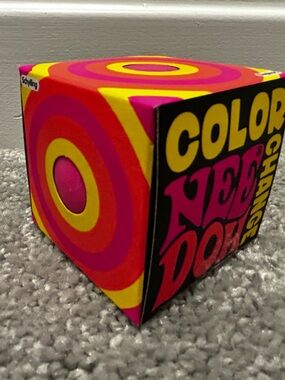 Brand New in the Box- Hot Pink Nee Doh Color Change Hot Pink- Purple